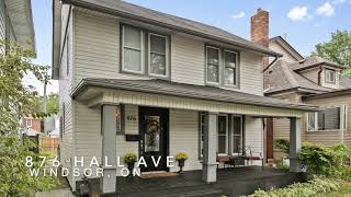 SOLD! 876 Hall Ave, Windsor ON | 3 Bedrooms; 4-piece Bath | House for Sale | $299,900