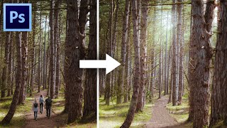 Create Realistic Light Rays in Photoshop | Tutorial