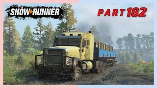 SNOWRUNNER Gameplay | CONTEST Oilfield Delivery To The Oilfield