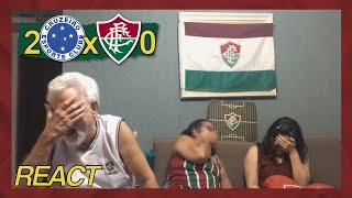 FAMÍLIA TRICOLOR REAGE A 2 CRUZEIRO X 0 FLUMINENSE - CAMPEONATO BRASILEIRO 2023