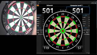 Spiel gegen den DartsScorer gutes Spiel #darts #dartsport #shortlegs #180