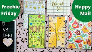 Freebie Friday: star note / Starbucks savings challenge, plus happy mail!