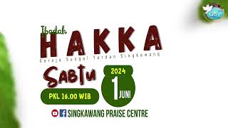 1-6-24 Ibadah Hakka Gereja Sungai Yordan Singkawang Prase Centre.