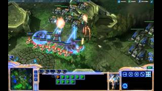 Starcraft II - 20 Vikings vs 20 Phoenixes