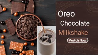 Oreo Chocolate Milkshake || Chocolate Milkshake || @lifewithaizaakhtar