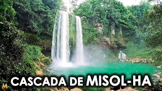 IMPRESIONANTE CASCADA DE MISOL-HA - CHIAPAS MEXICO - MendoZza