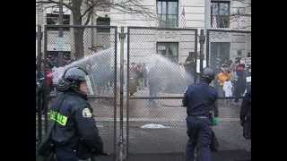 Protesters Teargassed at Bush 2005 Inauguration in Washington DC