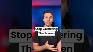 Stop Cluttering The Screen #contentforsales #contentmarketing #marketingforsales