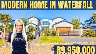 R9,950,000 Modern Four Bedroom Home In Waterfall Country Estate