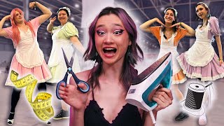 IK HEB 4 KOSTUUMS GEMAAKT voor COMIC CON!! | Maid outfit cosplay