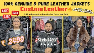 100% Pure Leather Jacket | Life Time Guarantee | Custom Leather | New Delhi | K Travel Vlog