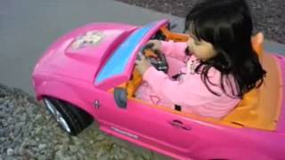 My baby girl in her Mustang:) fisher price