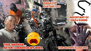 I CRASH MY BIKE AND THIS HAPPEN | Now i know the Important of Bike Gears