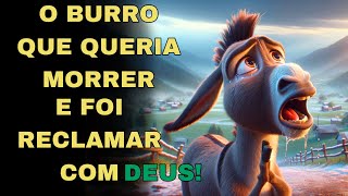 O BURRO QUE RECLAMOU COM DEUS - NÃO  SUPORTO MAIS!