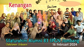 Kenangan reuni alumni 83 spgn jombang, 16 Februari 2024