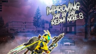 IMPROVING DAY BY DAY REDMI NOTE 8⚡| BGMI MONTAGE | 4 FINGERS CLAW + GYRO|#mrassault#bgmi#bgmimontage