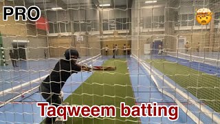 Taqweem in form 🤯 | Batting style | Made by Homi Khan #stockholmsweden