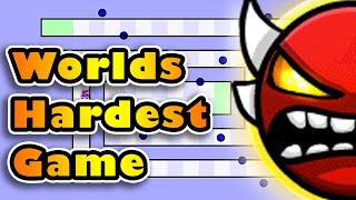 Someone Remade The World's Hardest Game in Geometry Dash 2.2! | Insane Demon