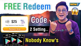 How To Earn Google Play Store Redeem Code 2024 | Free Redeem Code App Live Proof Giveaway