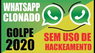 Whatsapp CLONADO sem Hacker, um novo golpe usando plataformas de Vendas on-line. Veja o que fazer!