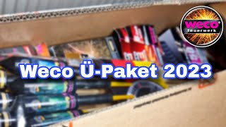 Weco Ü Paket Unboxing📦💥I Bestellt bei Pyroteamstore