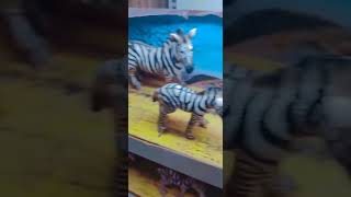 it is a toy!!!!!❣️#zebra #animals #toy...