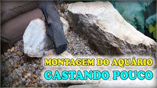 Como montar um aquário gastando pouco - Aquário de agua doce