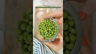 MA PREMIÈRE PURÉE DE PETITS POIS 💚