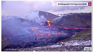 Forest Swords vs Geldingadalir volcano – live soundtrack