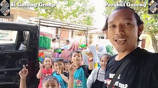 Perabotan Serba Goceng di serbu ibu-ibu dan anak-anak