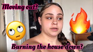 BURNING THE HOUSE DOWN!?!?🔥😱😰 MOVING!?!? WEEK VLOG | SHELBY XOXO