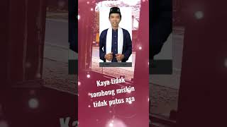 ustadz Abdul Somad kaya tidak sombong miskin tidak putus asa #fypシ゚viral #shortsviral #uas