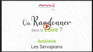 Randonner à Ambierle sur le circuit "Les Servajeans"