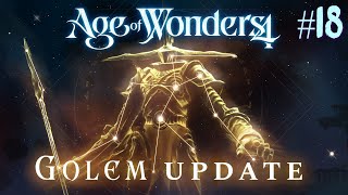 Age of Wonders 4. Dragon Dawn (драконы порядка, жестокость) #18. Golem Update. Кузница предметов.