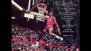 cosa dice Michael Jordan