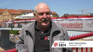 SEH Engineering | Promenadendeck Erfurt | Interview Uwe Hartmann (Bauleiter)