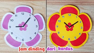 Cara membuat jam dinding dari kardus