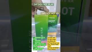 INFINIX HOT PLAY VS HOT 10i #shorts