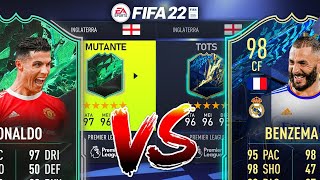 TIME *TOTS* vs. TIME *MUTANTES* | FIFA Experimento