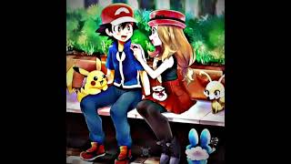 Ash X Serena edit - Ash X Serena love story 💕 - Ash Love Serena #ashxserena#pokemonxy#viralshort