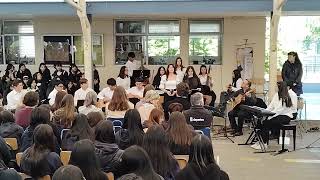 Homenaje musical al Profesor Gastón Recart en el colegio San Rafael.