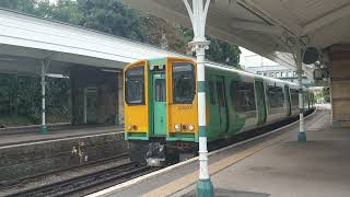 Class 313 departs Lewes