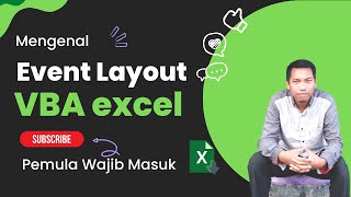 Pengenalan Event Layout pada Useform VBA Excel