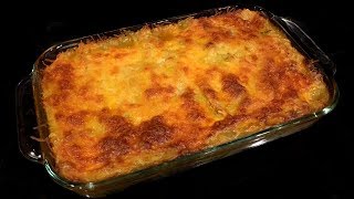 How to make Crispy Cheesy Bean Enchilada Casserole | Vegetarian Recipe