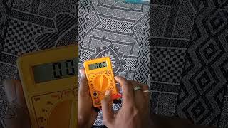 How to check voltage with multimeter?ac voltage kese check kare?#electrical