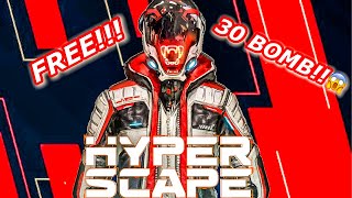 This Loadout Is a FREE 30 Bomb!😱 (Hyper Scape Season 4 Gameplay)