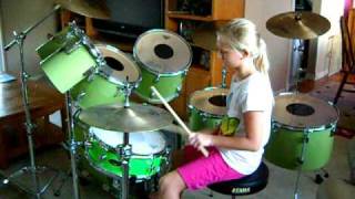 11 y.o. drummer girl