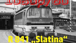 Odchod "R 841 Slatina" z Bratislava Hl. Stanica