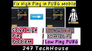 How To Ping Low in Pakistan PUBG Mobile 2020 | High Ping Problem Solved With Live Proof