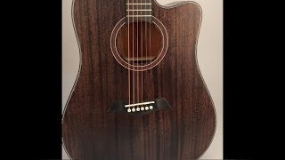 Aileen Music 41" hand rubbed finish on body and neck Acoustic guitar(AF386C)